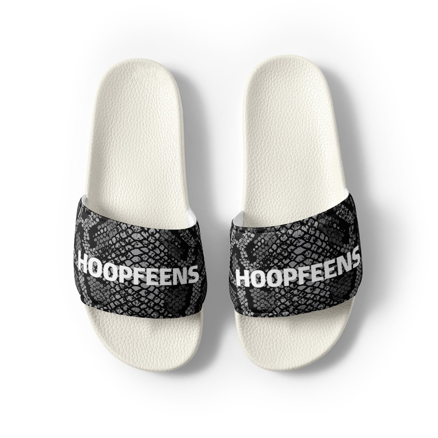 HOOP FEENS Snake Skin Slides