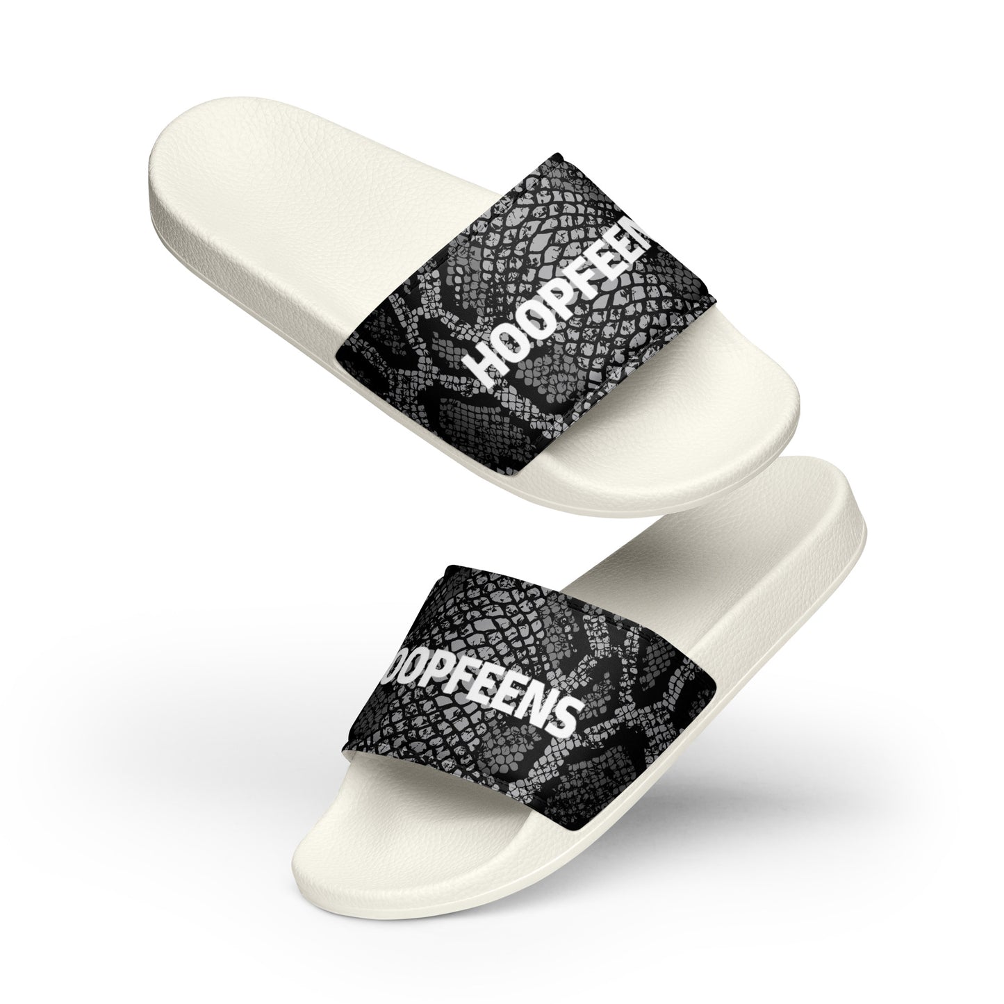 HOOP FEENS Snake Skin Slides