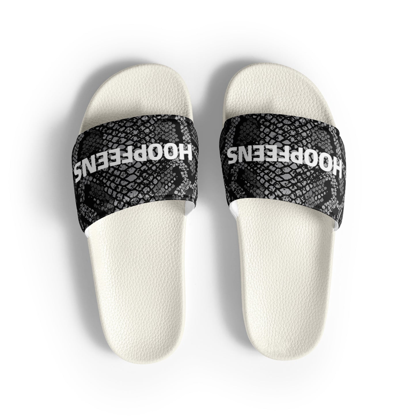 HOOP FEENS Snake Skin Slides