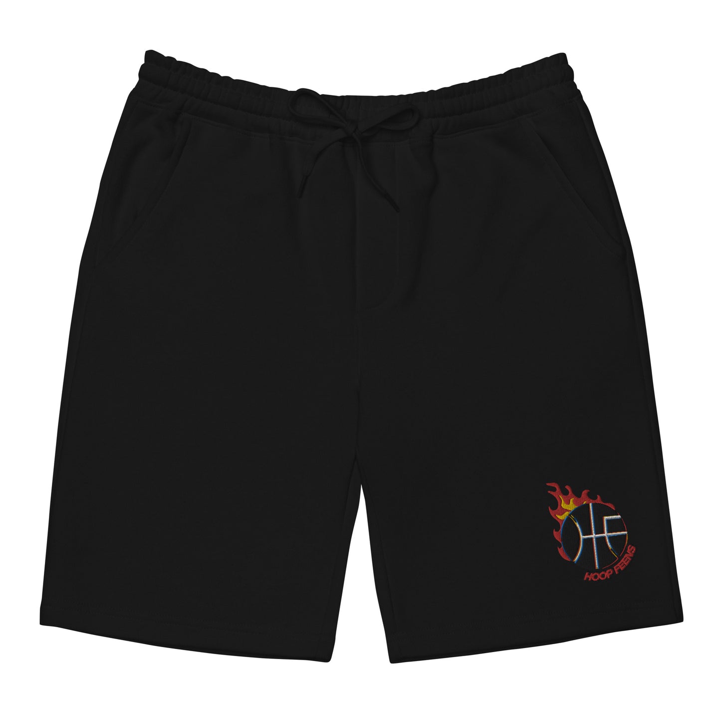 Hoop Feens Embroidered Fleece Shorts